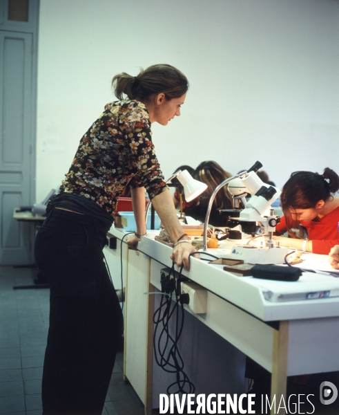 Lycee Thiers, Marseille, cours de geologie