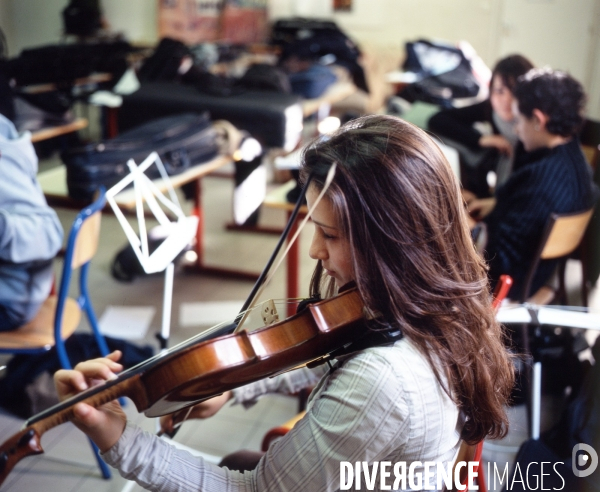 Lycee Thiers, Marseille, cours de musique