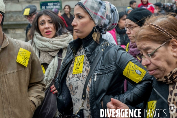 Manifestation contre les expulsions locatives et pour la baisse des loyers.