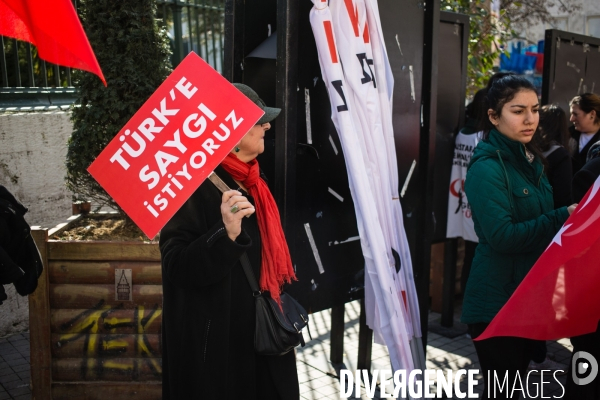 Manifestation kémaliste, Istanbul