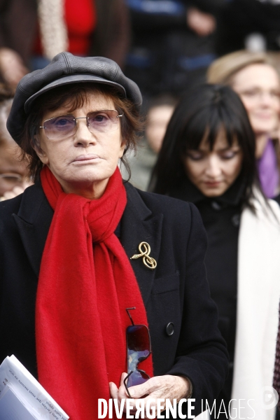 Rassemblement contre les violences faites au femmes