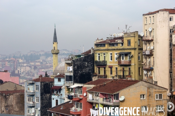 Illustration: paysages urbains, Istanbul