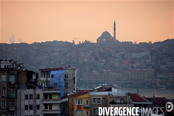 Illustration: paysages urbains, Istanbul