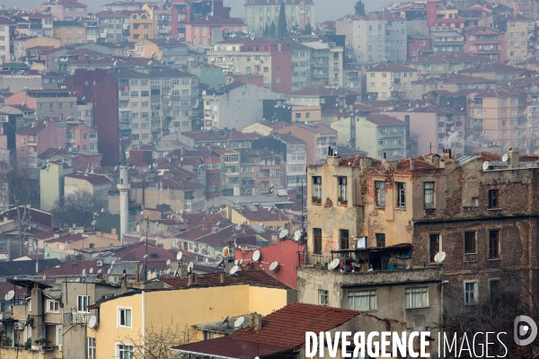 Illustration: paysages urbains, Istanbul