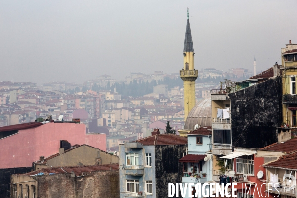 Illustration: paysages urbains, Istanbul
