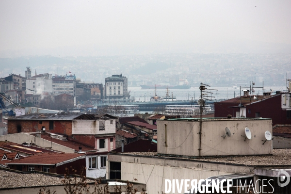 Illustration: paysages urbains, Istanbul