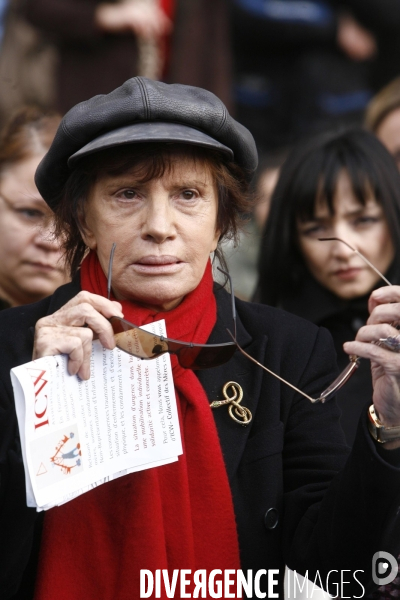 Rassemblement contre les violences faites au femmes