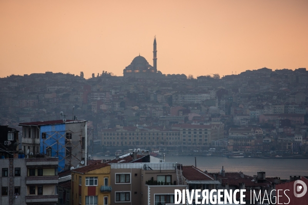 Illustration: paysages urbains, Istanbul