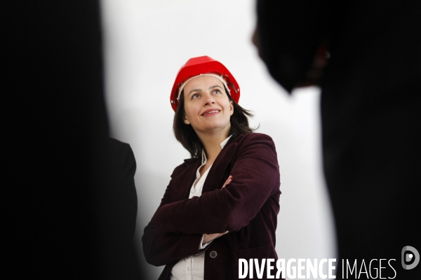 Déplacement de Cécile DUFLOT et Sylvia PINEL à Bessancourt sur le thème de la rénovation énergétique des bâtiments