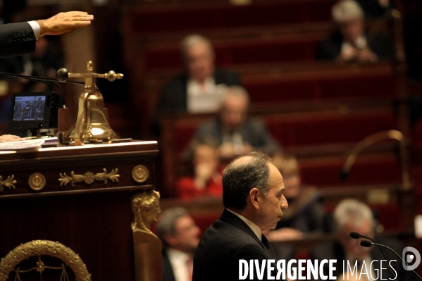 Assemblée nationale: motion de censure et question d actualité.