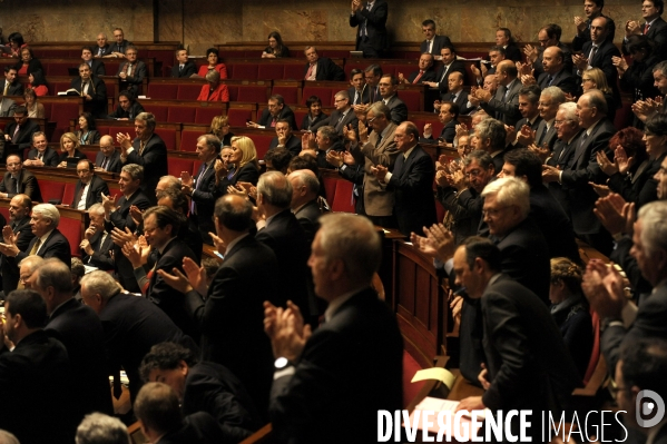 Assemblée nationale: motion de censure et question d actualité.