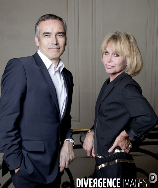 Carole barjon et bruno jeudy - journalistes et auteurs du livre  le coup monté 