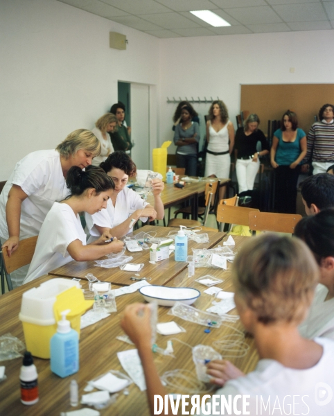 Formation d infirmiers du centre hospitalier Sainte-Anne à Paris