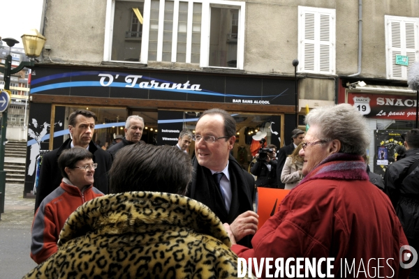 Déplacement de François HOLLANDE en Corrèze