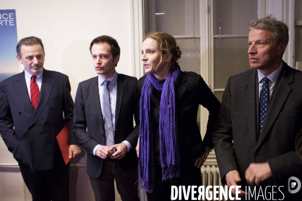 Parrainages des candidats UMP a la mairie de Paris.