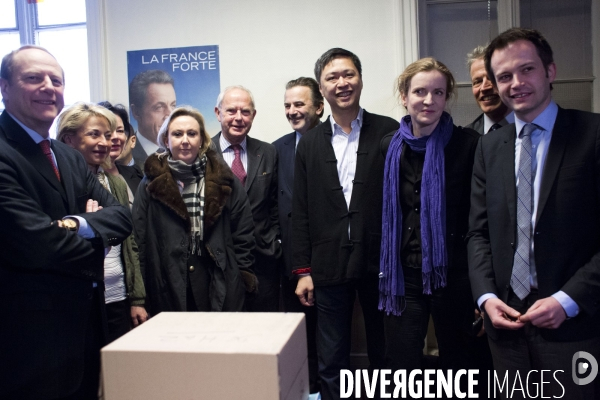 Parrainages des candidats UMP a la mairie de Paris.