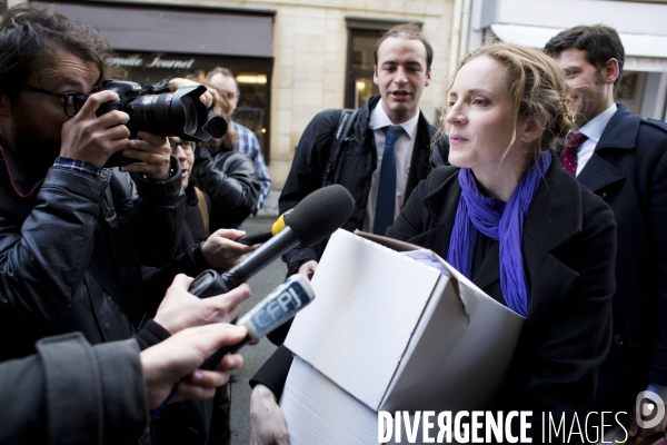 Parrainages des candidats UMP a la mairie de Paris.