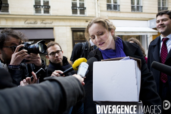 Parrainages des candidats UMP a la mairie de Paris.