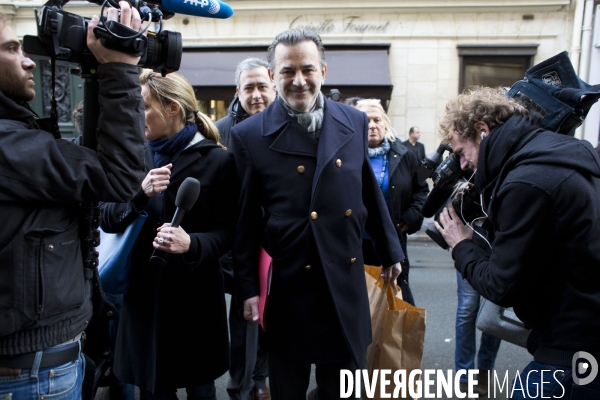 Parrainages des candidats UMP a la mairie de Paris.