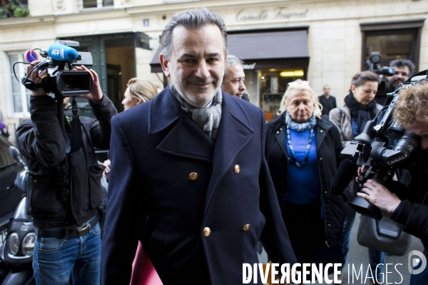 Parrainages des candidats UMP a la mairie de Paris.