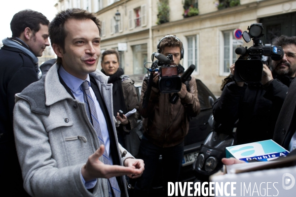 Parrainages des candidats UMP a la mairie de Paris.