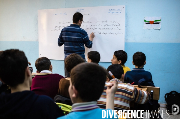 Ecole syrienne, Kilis, Turquie