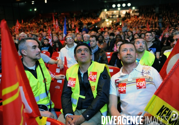 Meeting du front de gauche a martigues