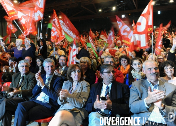 Meeting du front de gauche a martigues