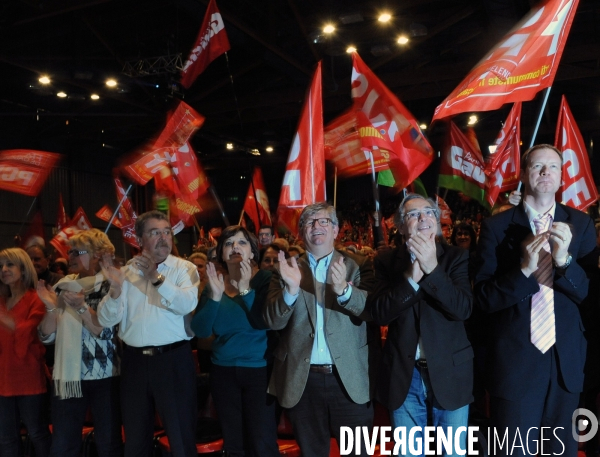 Meeting du front de gauche a martigues