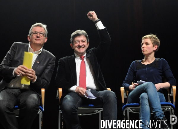 Meeting du front de gauche a martigues