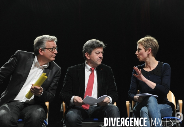 Meeting du front de gauche a martigues