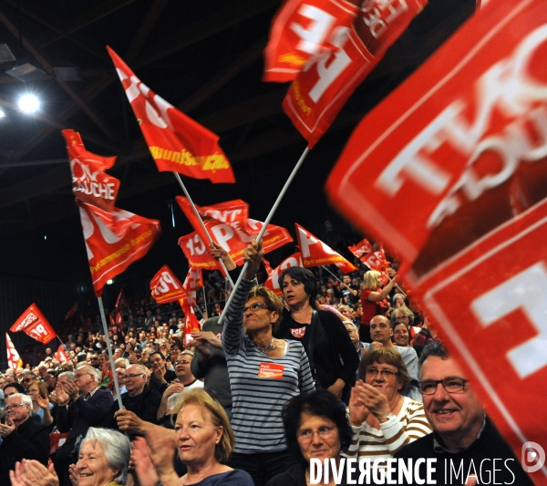 Meeting du front de gauche a martigues