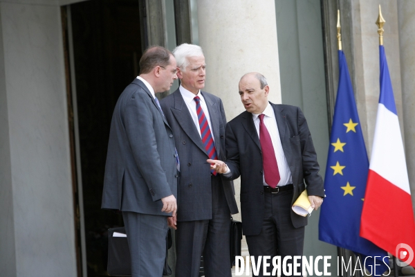 Les Industriels de l Armement à l Elysée