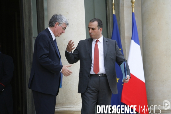 Les Industriels de l Armement à l Elysée