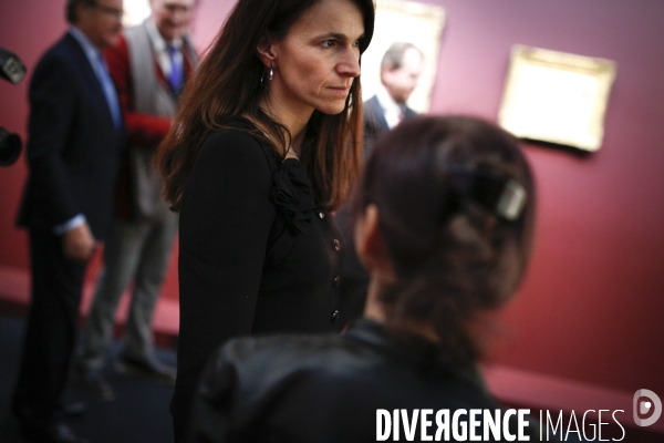Aurélie Filippetti inaugure l exposition  de la collection Marlene et Spencer Hays au musée d Orsay