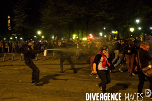 Manifestation contre le mariage pour tous.
