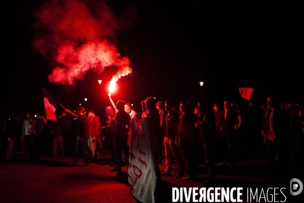 Manifestation contre le mariage pour tous.