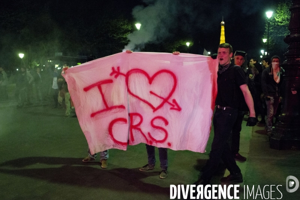 Manifestation contre le mariage pour tous.