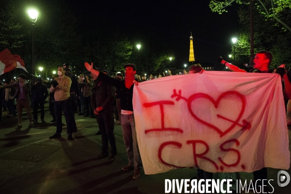 Manifestation contre le mariage pour tous.