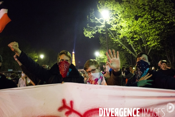 Manifestation contre le mariage pour tous.