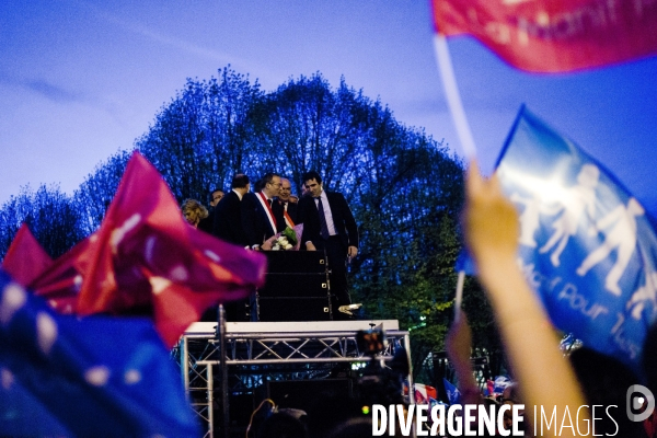 Manifestation contre le mariage pour tous.