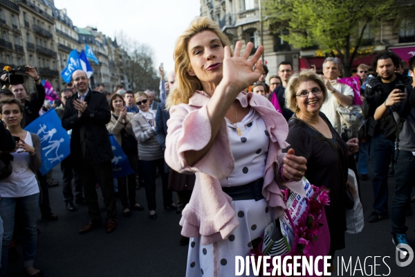 Manifestation contre le mariage pour tous.