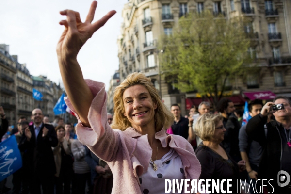 Manifestation contre le mariage pour tous.