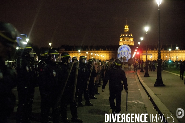 Manifestation contre le mariage pour tous.