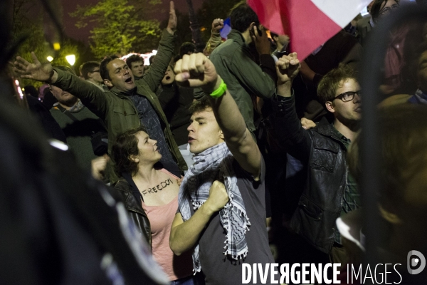 Manifestation contre le mariage pour tous.