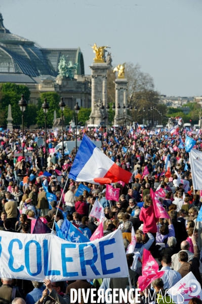 Manif pour Tous à Paris : 21 Avril 2013