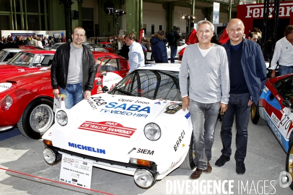 Olivier Panis au Tour Auto 2013.