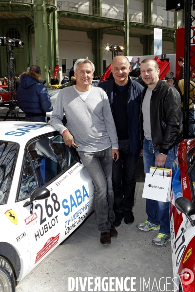 Olivier Panis au Tour Auto 2013.