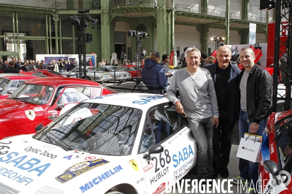 Olivier Panis au Tour Auto 2013.