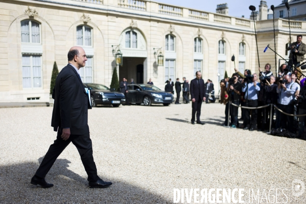 Conseil des ministres, 17 avril.